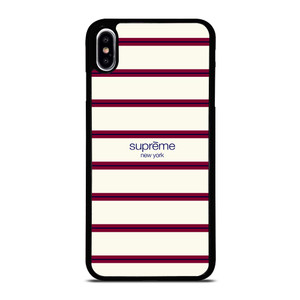 SUPREME NEW YORK RED STRIPE iPhone XS Max Case