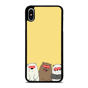SUPREME WE BARE BEAR iPhone XS Max Case SUPREME WE BARE BEAR iPhone XS Max Case
