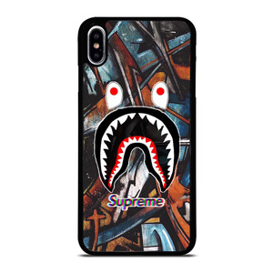 SUPREME X BAPE ABSTRACTIVE iPhone XS Max Case