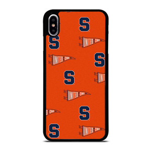 SYRACUSE ORANGE LOGO PATTERN iPhone XS Max Case