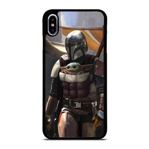 THE MANDALORIAN AND BABY YODA iPhone XS Max Case
