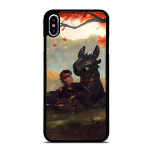 TOOTHLESS AND HICCUP ART iPhone XS Max Case