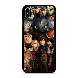 TOOTHLESS TRAIN YOUR DRAGON CHARACTER iPhone XS Max Case