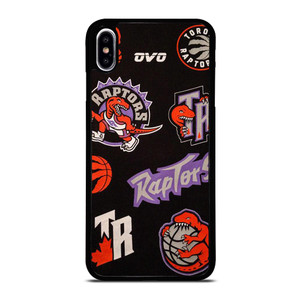 TORONTO RAPTORS LOGO COLLAGE iPhone XS Max Case