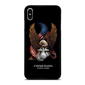 UNITED STATES MARINE CORPS USMC LOGO iPhone XS Max Case UNITED STATES MARINE CORPS USMC LOGO iPhone XS Max Case