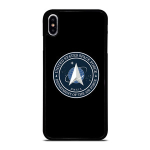UNITED STATES SPACE FORCE LOGO iPhone XS Max Case UNITED STATES SPACE FORCE LOGO iPhone XS Max Case