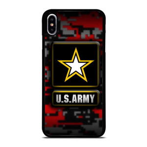 US ARMY CAMO LOGO iPhone XS Max Case