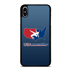 USA WRESTLING SYMBOL iPhone XS Max Case USA WRESTLING SYMBOL iPhone XS Max Case