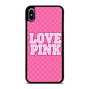 VICTORIA'S SECRET LOVE PINK LOGO iPhone XS Max Case