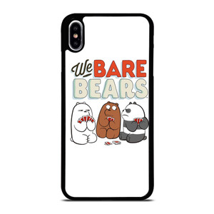 WE BARE BEARS CUTE CARTOON iPhone XS Max Case