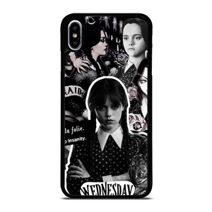 WEDNESDAY ADDAMS MOVIES COLLAGE iPhone XS Max Case