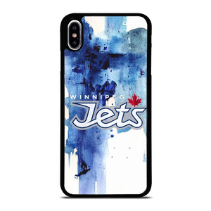 WINNIPEG JETS ART LOGO iPhone XS Max Case