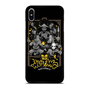 WUTANG CLAN CARTOON iPhone XS Max Case WUTANG CLAN CARTOON iPhone XS Max Case