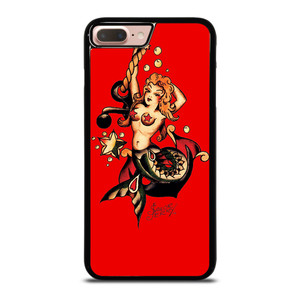 SAILOR JERRY MERMAID TATTOO iPhone 8 Plus Case