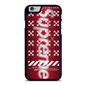 OFF WHITE X SUPREME LOGO BLUR iPhone 6 / 6S Case OFF WHITE X SUPREME LOGO BLUR iPhone 6 / 6S Case