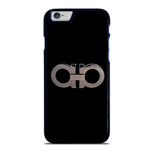 SALVATORE FERRAGAMO LOGO BLACK iPhone 6 / 6S Case