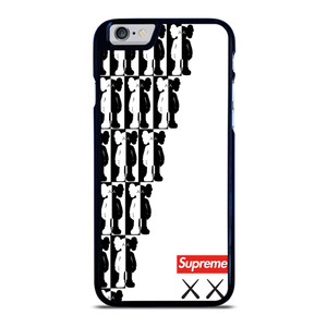 SUPREME KAWS BLACK WHITE iPhone 6 / 6S Case SUPREME KAWS BLACK WHITE iPhone 6 / 6S Case