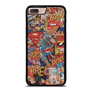 SUPERMAN POP ART COMIC iPhone 8 Plus Case SUPERMAN POP ART COMIC iPhone 8 Plus Case