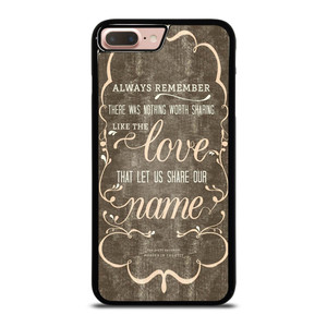 THE AVETT BROTHERS QUOTES iPhone 8 Plus Case
