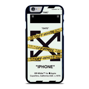 OFF WHITE YELLOW STRIPES iPhone 6 / 6S Plus Case