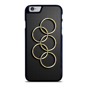 OLYMPIC RINGS GOLD CARBON iPhone 6 / 6S Plus Case