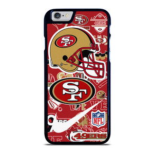 SAN FRANCISCO 49ERS NFL STICKER BOMB iPhone 6 / 6S Plus Case SAN FRANCISCO 49ERS NFL STICKER BOMB iPhone 6 / 6S Plus Case