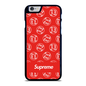 SUPREME FUCK EM PATTERN iPhone 6 / 6S Plus Case SUPREME FUCK EM PATTERN iPhone 6 / 6S Plus Case