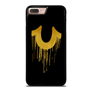TRUE RELIGION GOLD BLACK LOGO iPhone 8 Plus Case