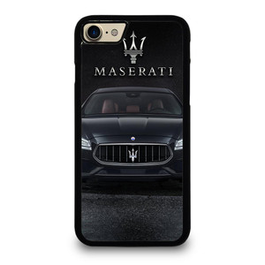MASERATI CAR BLACK LOGO iPhone 7 Case
