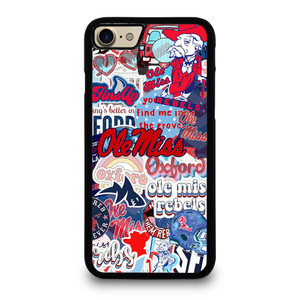 OLE MISS BASEBALL COLLAGE iPhone 7 Case