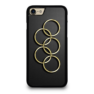 OLYMPIC RINGS GOLD CARBON iPhone 7 Case OLYMPIC RINGS GOLD CARBON iPhone 7 Case