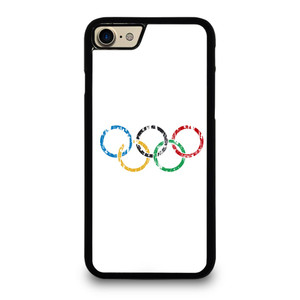 OLYMPIC RINGS LOGO BRUSHED iPhone 7 Case OLYMPIC RINGS LOGO BRUSHED iPhone 7 Case