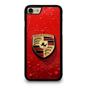 PORSCHE RED EMBLEM iPhone 7 Case