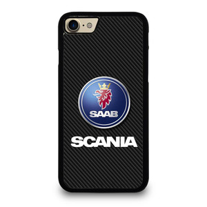 SCANIA TRUCK SAAB CARBON LOGO iPhone 7 Case