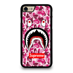SUPREME BAPE CAMO SHARK iPhone 7 Case