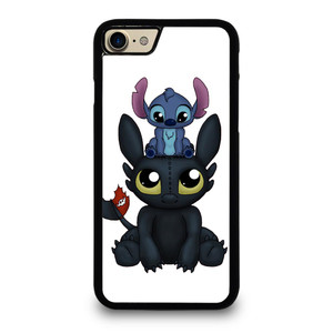 TOOTHLESS AND STITCH CARTOON iPhone 7 Case TOOTHLESS AND STITCH CARTOON iPhone 7 Case