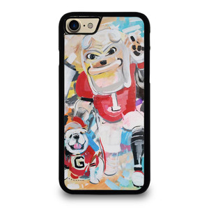 UNIVERSITY OF GEORGIA BULLDOGS UGA ART iPhone 7 Case UNIVERSITY OF GEORGIA BULLDOGS UGA ART iPhone 7 Case
