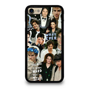 VAMPIRE DIARIES IAN SOMERHALDER COLLAGE iPhone 7 Case