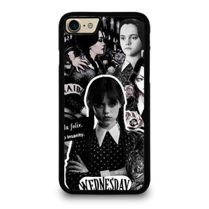 WEDNESDAY ADDAMS MOVIES COLLAGE iPhone 7 Case
