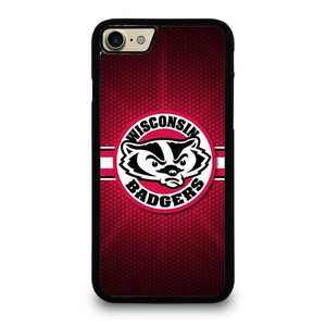 WISCONSIN BADGER METAL LOGO iPhone 7 Case