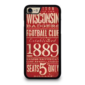 WISCONSIN BADGER OLD TICKET iPhone 7 Case