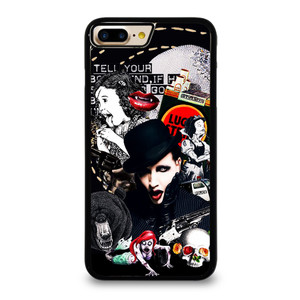MARILYN MANSON GOTH COLLAGE iPhone 7 Plus Case