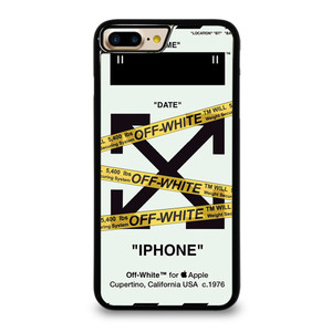 OFF WHITE YELLOW STRIPES iPhone 7 Plus Case