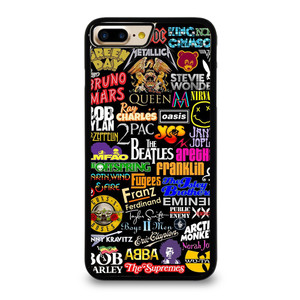 ROCK BAND COLLAGE iPhone 7 Plus Case
