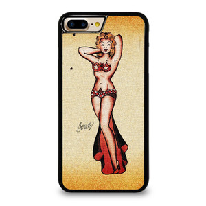 SAILOR JERRY BIKINI GIRL TATTOO iPhone 7 Plus Case