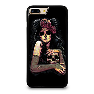 SUGAR SKULL TATTOO GIRL iPhone 7 Plus Case