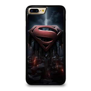 SUPERMAN DARK LOGO ICON iPhone 7 Plus Case