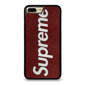 SUPREME LOGO ON CANVAS iPhone 7 Plus Case