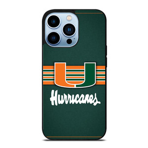 MIAMI HURRICANES LOGO iPhone 13 Pro Max Case MIAMI HURRICANES LOGO iPhone 13 Pro Max Case
