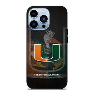 MIAMI HURRICANES UM 3 iPhone 13 Pro Max Case